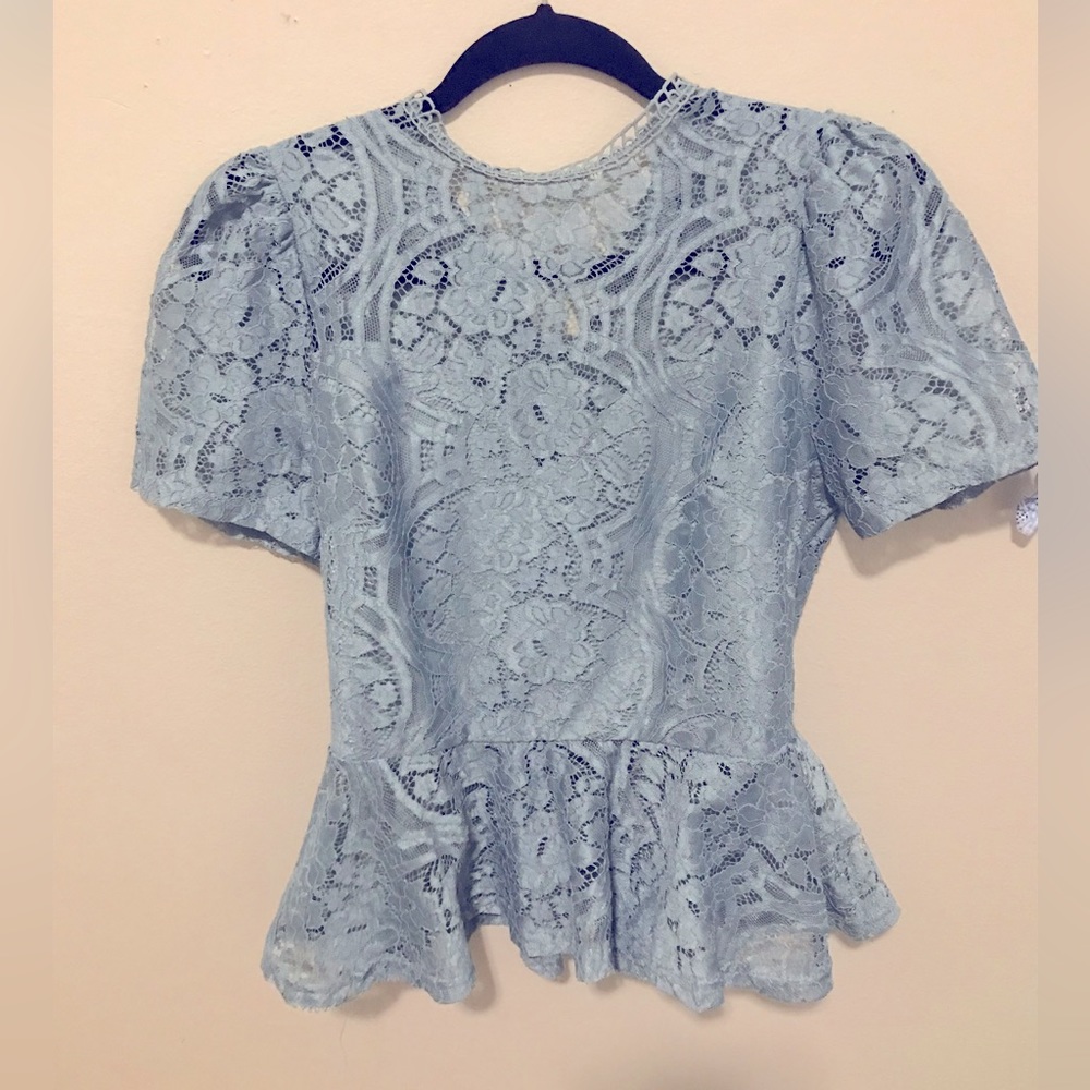 Blue blouse size S